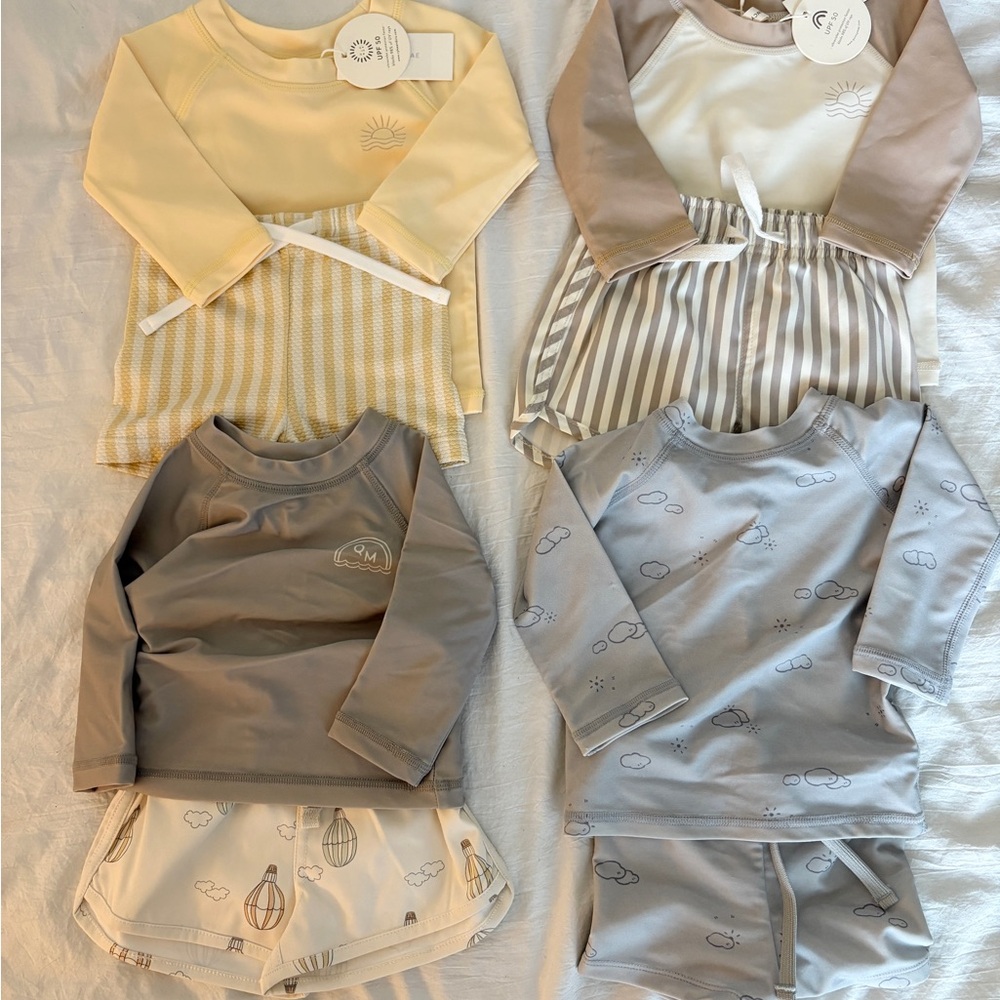 Rylee + Cru - Quincy Mae Swimsuits Size 3-6 months